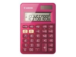 Canon LS-100K-MPK mini pocket rekenmachine roze