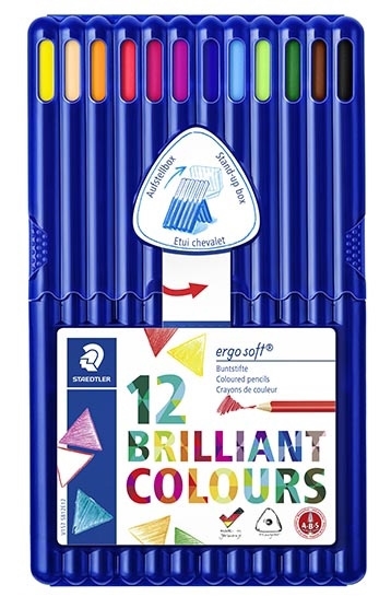 Staedtler Kleurpotlood Ergosoft assortiment (12)