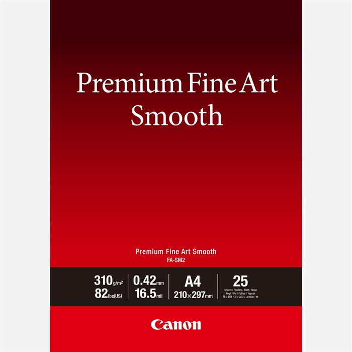 Canon FA-SM2 FineArt Premium Smooth - A4, 25 vellen