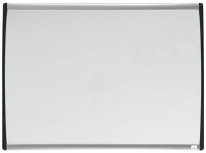 Nobo WB bord met gebogen wit frame 58,5x43cm
