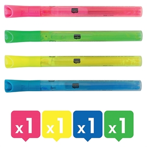 Nobo WB Marker neon rond 2mm assortiment (4)