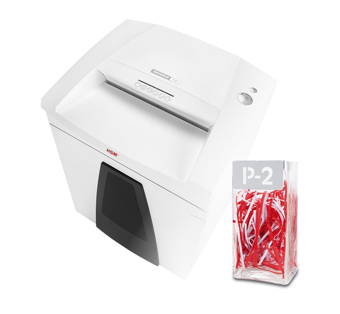 HSM Securio shredder B35 P2 5,8 strips