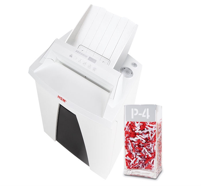 HSM Securio shredder AF300 Auto P4 4.5x30 confetti