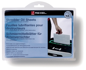 Rexel Shredder olieblad (12)