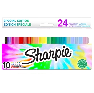 Sharpie Marker Fijn 1,0mm assortiment blisterverpakking (24)