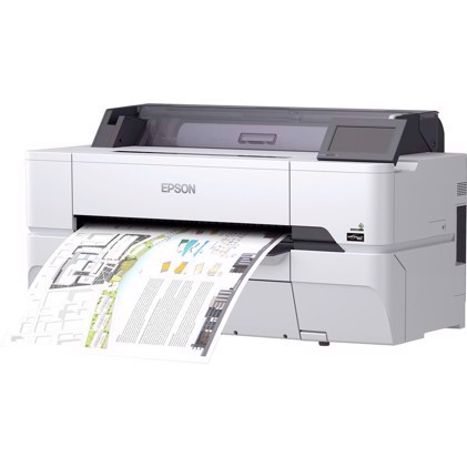 Epson SureColor T3405N – 24" (61 cm) plotter tafelmodel + incl. 1 jaar onsite service