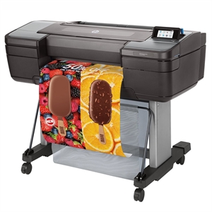 Please translate to dutch:

HP DesignJet Z6 24" grootformaatprinter met PostScript + incl. 1 jaar onsite service