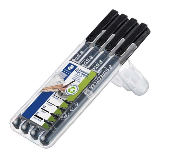 Staedtler Marker Lumocolor Perm OHP ass (4)