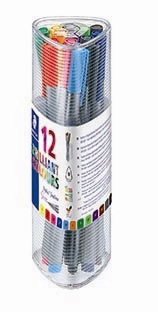 Staedtler Fineliner Triplus 0,3mm assortiment (12)