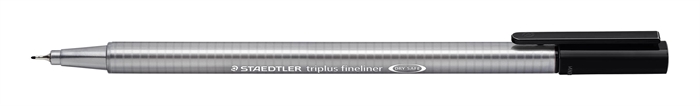 Staedtler Fineliner Triplus 0,3mm zwart.