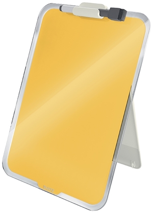 Leitz Clipboard glas in de kleur geel