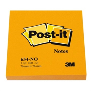 3M Post-it Notities 76 x 76 mm, oranje