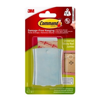 3M Command extra large universeel beeldophang, metaal, 1 ophang