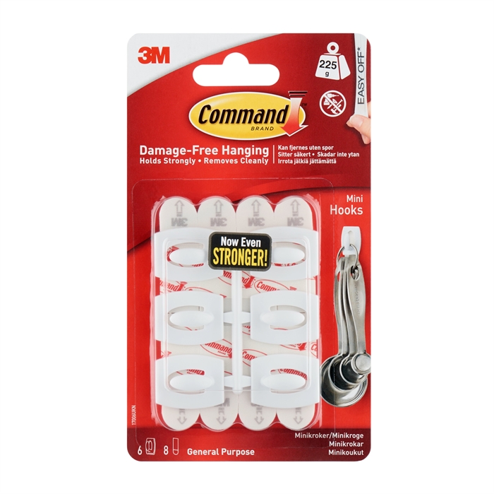 3M Command mini-haken 17006