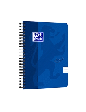 Oxford Touch notitieboek A5 gelinieerd 70 vellen 90g blauw