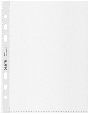 Leitz Lomme recycle 100my PP præg A5 TÅ (25) translates to Dutch as:

Leitz Lomme recycle 100my PP reliëf A5 MAP (25)