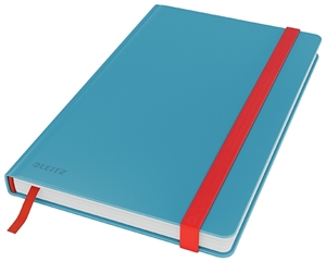 Leitz Notitieboek Cosy HC M met 80 pagina's van 100g blauw