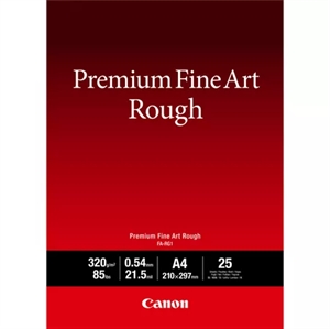 Canon Premium FineArt Rough - A4, 25 pak - Vertaald naar het Nederlands: Canon Premium FineArt Rough - A4, 25 pak.