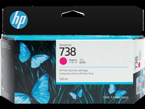 HP 738 130 ml Magenta DesignJet Ink Cartridge