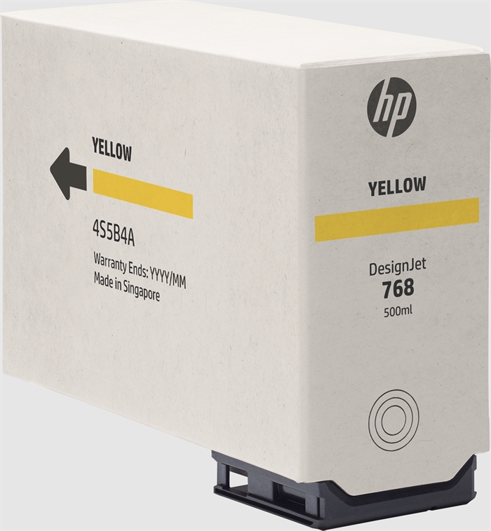 HP 768 Yellow 500-ml DesignJet inktinktpatroon