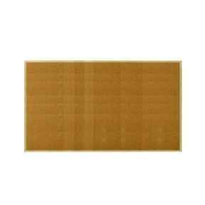 Esselte Bulletin board kurk met houten frame staand 60x100