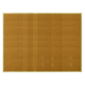 Esselte Bulletin Board kurk met houten frame standaard 90x120