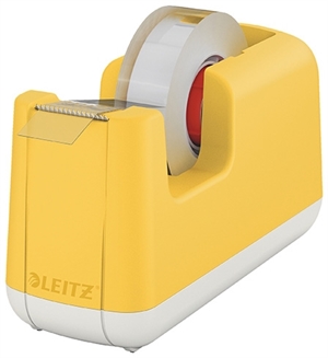 Leitz Tapedispenser inclusief tape Cosy geel