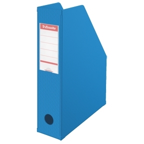 Esselte Tijdschrifthouder Vivida PVC A4 70mm blauw