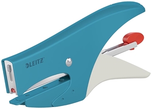 Leitz Nietmachine Cosy met nietjes 10 pagina's/15 vellen blauw