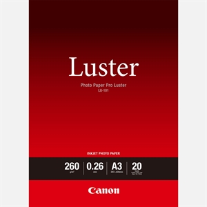 Canon Foto Papier Pro Luster 260g/m² - A3, 20 vellen