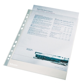 Esselte Lomme 38my PP geëmbosteerd A4-formaat (100 stuks)