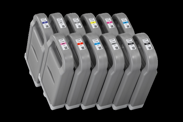 Volledige set inktcartridges voor Canon Pro-2600, 4600 en 6600 - 700 ml