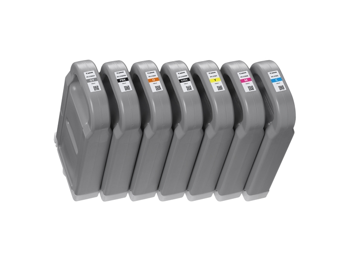 Volledige set inktinktpatroons voor Canon GP-2600S, 4600S en 6600S - 700 ml
