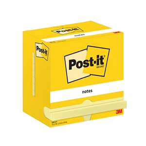 3M Post-it Notes 76 x 127 mm, yellow - 12 stuks