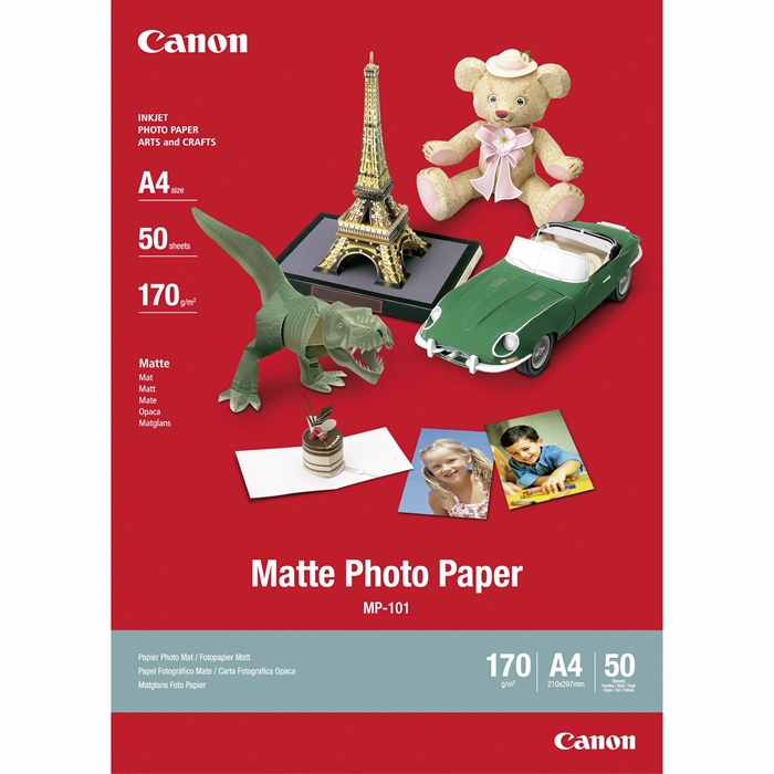 Canon MP-101 Mat Fotopapier 170g/m² - A4, 50 vellen