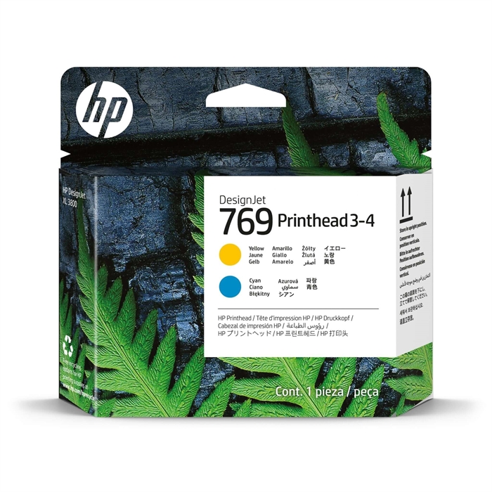 HP 769 Yellow Cyaan 3-4 DesignJet Printkop
