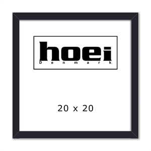 Houten fotolijst voor foto's en posters 20 x 20 cm