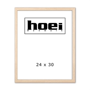Eikenhouten lijst voor foto's en posters 24 x 30 cm