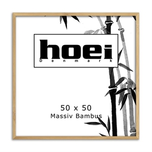 Bamboe houten lijst voor foto's en posters 50 x 50 cm