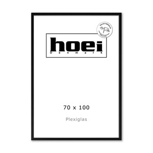 Houten lijst voor foto's en posters 70 x 100 cm PLEXI