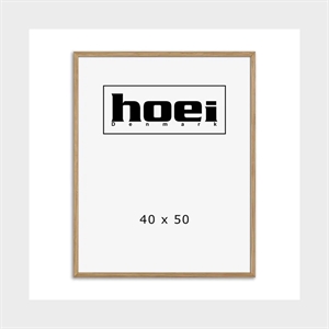 Massieve eikenhouten lijst voor foto's en posters 40 x 50 cm