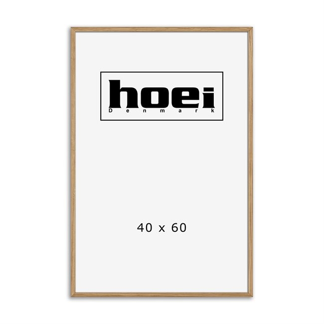 Massieve eikenhouten lijst voor foto\'s en posters 40 x 60 cm