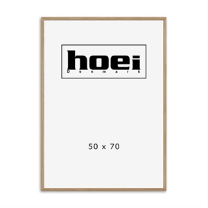 Massieve eikenhouten lijst voor foto en posters 50 x 70 cm