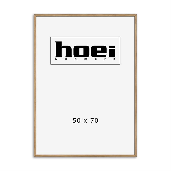 Massieve eikenhouten lijst voor foto en posters 50 x 70 cm