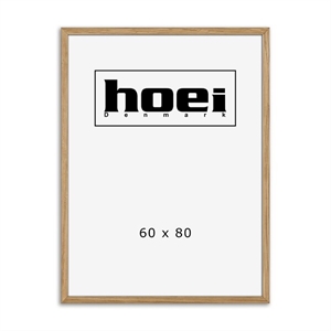 Massieve eikenhouten lijst voor foto en posters 60 x 80 cm