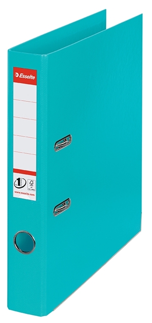Esselte Brevordner No1 Power PP A4 50mm turquoise.
