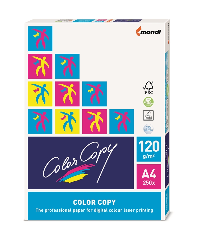 Kopieerpapier ColorCopy 120 g/m² A4 - 250 vellen per pak