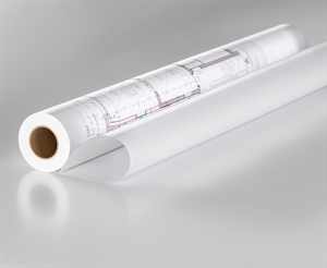 Rauch 91350 CAD inkjet-papier helder wit - 55 g/m², 841 mm x 50 meter