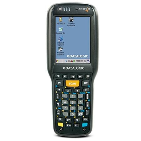 Datalogic Skorpio X4, 1D, imager, USB, RS232, BT, Wi-Fi, alpha, Gun, ext. bat., WEC 7