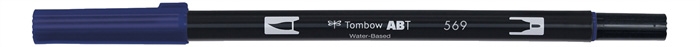 Tombow Marker ABT Dual Brush 569 jet blauw